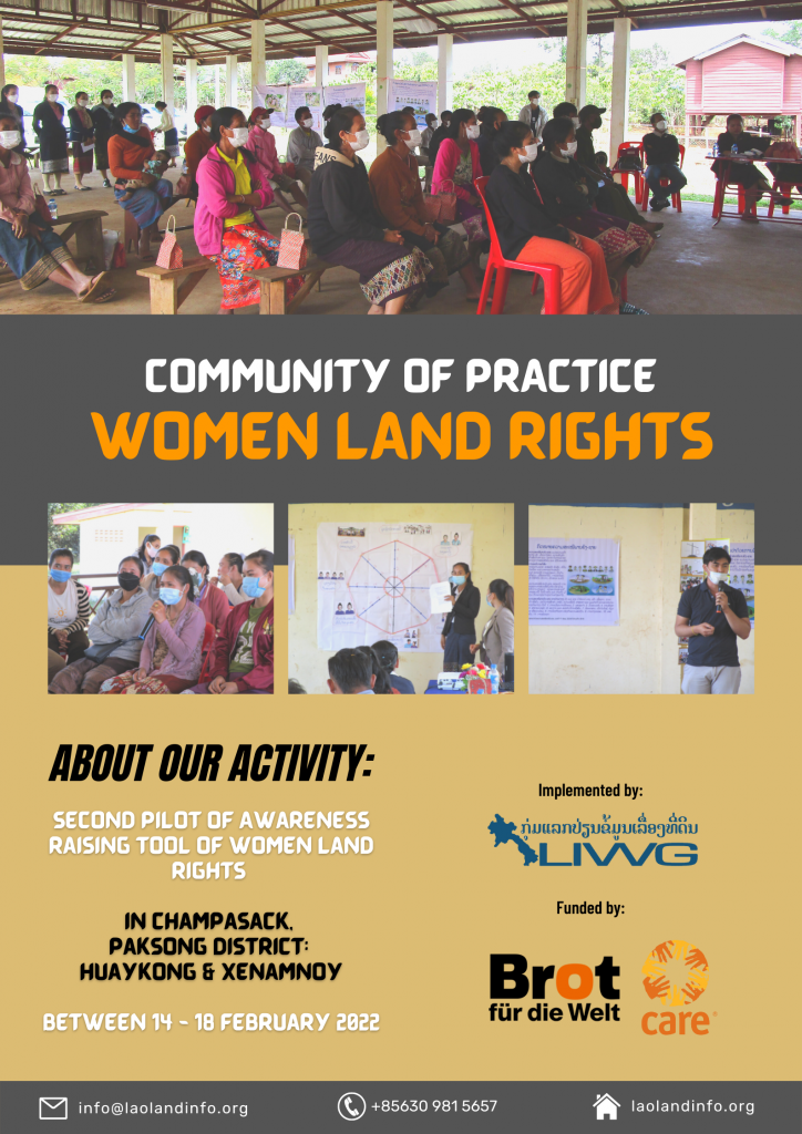 A Story of Change The Community of Practice in Women Land Rights in