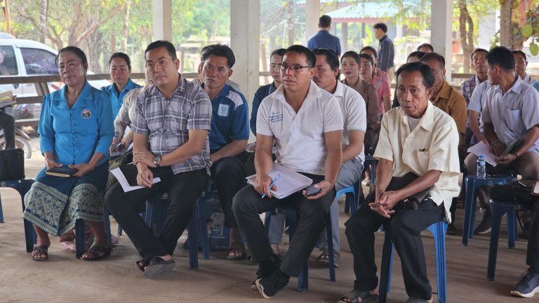 ກິດຈະກຳທັດສະນະແລກປ່ຽນບົດຮຽນຂອງ ຄະນະໄກ່ເກ່ຍຂໍ້ຂັດແຍ່ງຂັ້ນບ້ານ