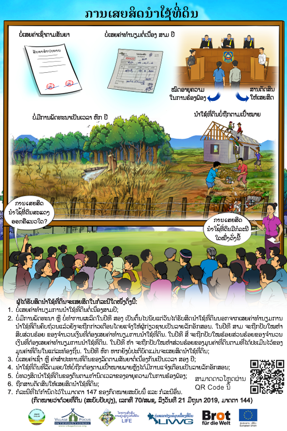 Cover image for ການເສຍສິດນຳໃຊ້ທີ່ດິນ